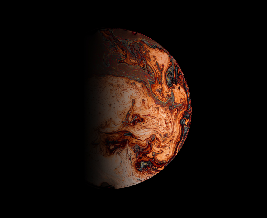 Image of orange planet