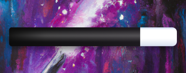 Magician wand with oil painting background